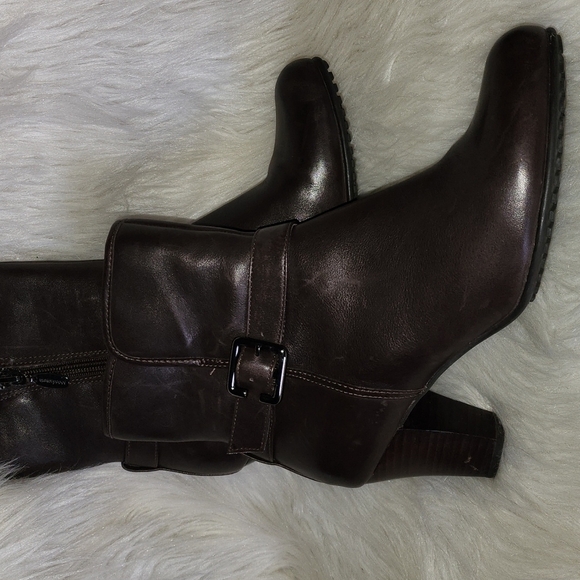 Clarks Tige DE Cuir Leather ankle Booties - Picture 6 of 17